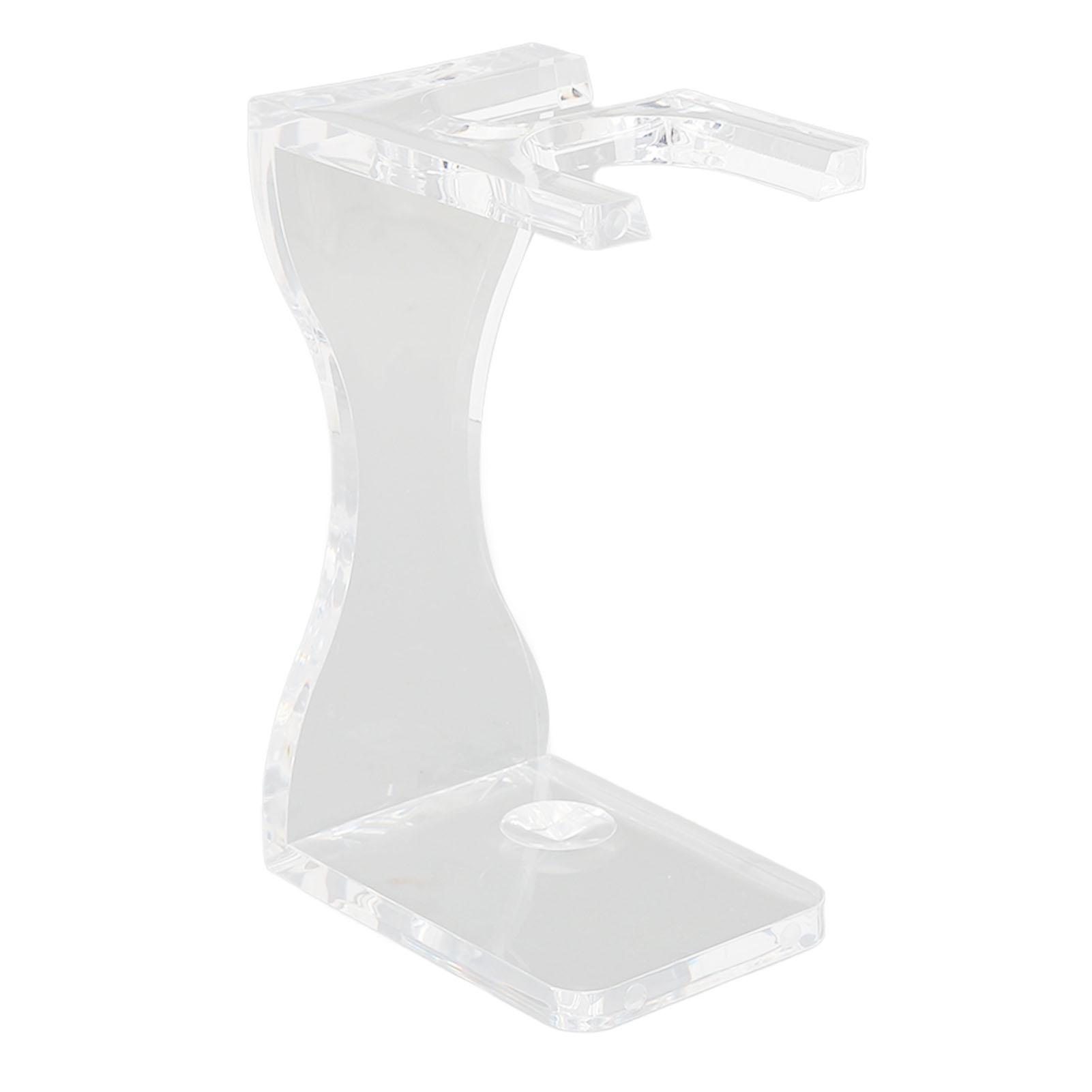 

Акриловый держатель щетки для бороды Многоцелевой прозрачный компактный прочный держатель щетки для бороды