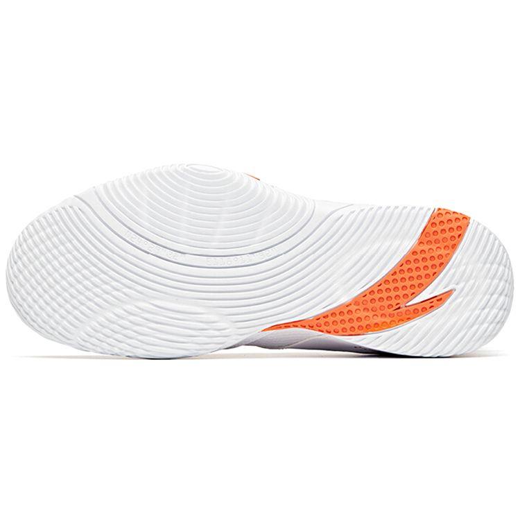 Anta UFO 3 Low Basketball Shoes Men Sneakers White Blue Orange 112111602-6