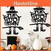 Halloween Türhänger Dekorationen mit Hexen- und Fledermaus-Thema für festliche Geisterparty-Dekoration