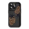 Phone Case For Samsung Galaxy S25 Ultra S24 S23 FE S22 Plus A16 A54 A55 A35 A34 A33 A32 A15 A14 A13 A52 Strawberry Leopard Print Fashion Back Cover