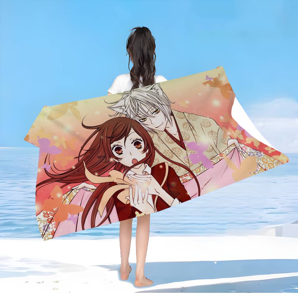 Anime Kamisama K-Kisss Microfiber Beach Towel Absorbent Quick dry Soft Yoga Swimming Resort Mountain Climbing Towel