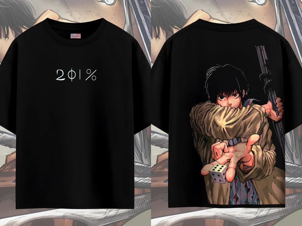 Japanese Anime Summer Men's T-shirt SAKAMOTO DAYS Oversized Tee Street Hip Hop Heavy Cotton Crew Neck Graphic Top Men's Clothing