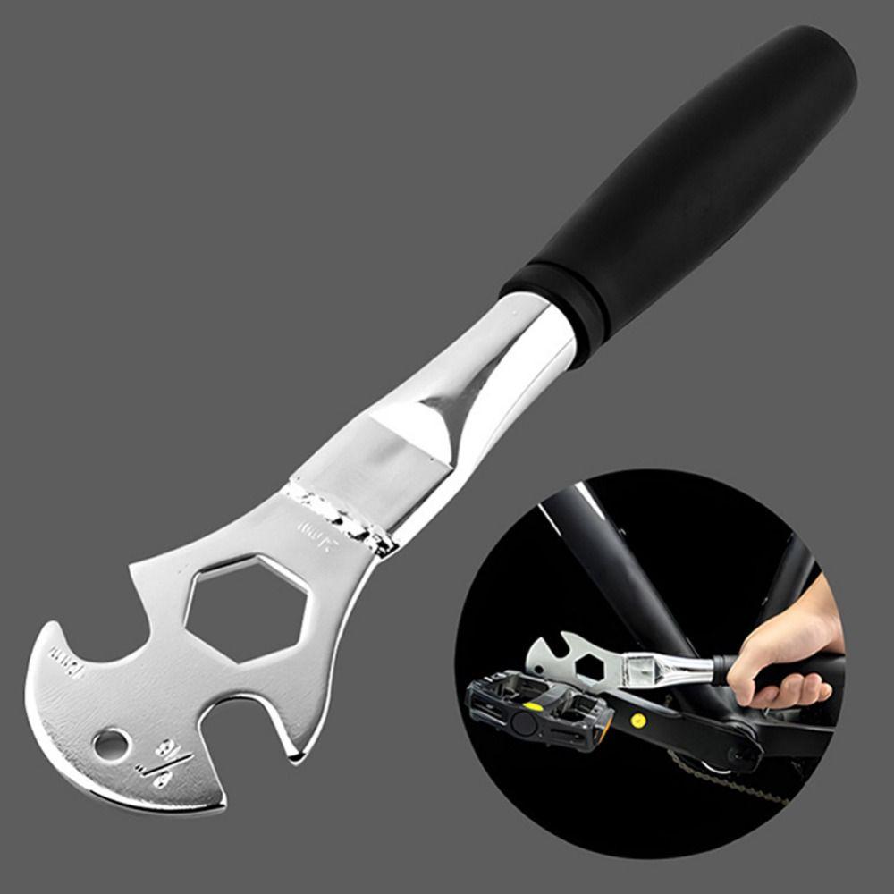 15/24mm Bicycle Pedal Removal Tool Pedal Install Remover Spanner  For Biking Maintenance Repair