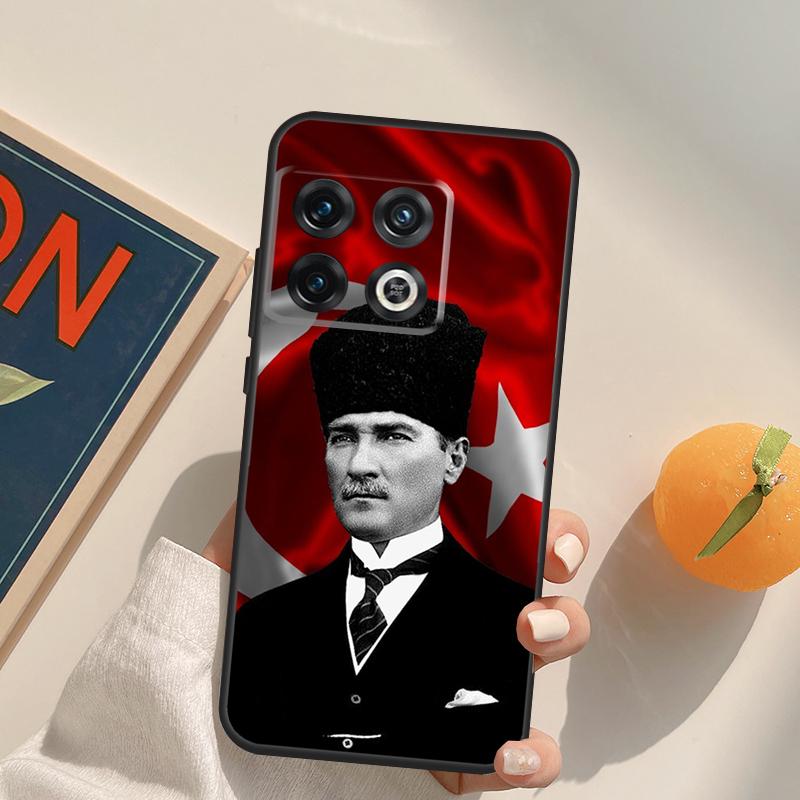 Turkey Mustafa Kemal Ataturk Case For OnePlus 15 13 12 11 13R 12R 10T 8T 13T OnePlus Nord 5 CE 3 2 4 Lite N20 N30 Cover