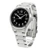 SEIKO Selection Arabic S Series Solar Brand Large Numbers SELECTION Black Watch, Name, Easy-to-Read, Only, SBPX155