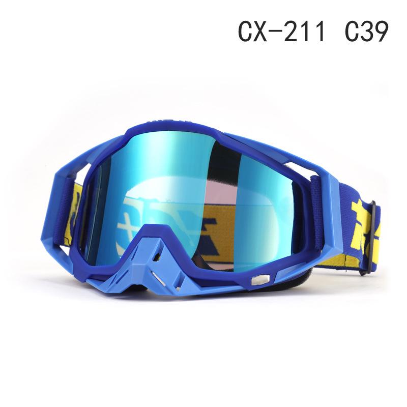 Gafas de Moto y Esquí a Prueba de Viento Transfronterizas: 100% Todoterreno, Equitación al Aire Libre y Protección para Descenso