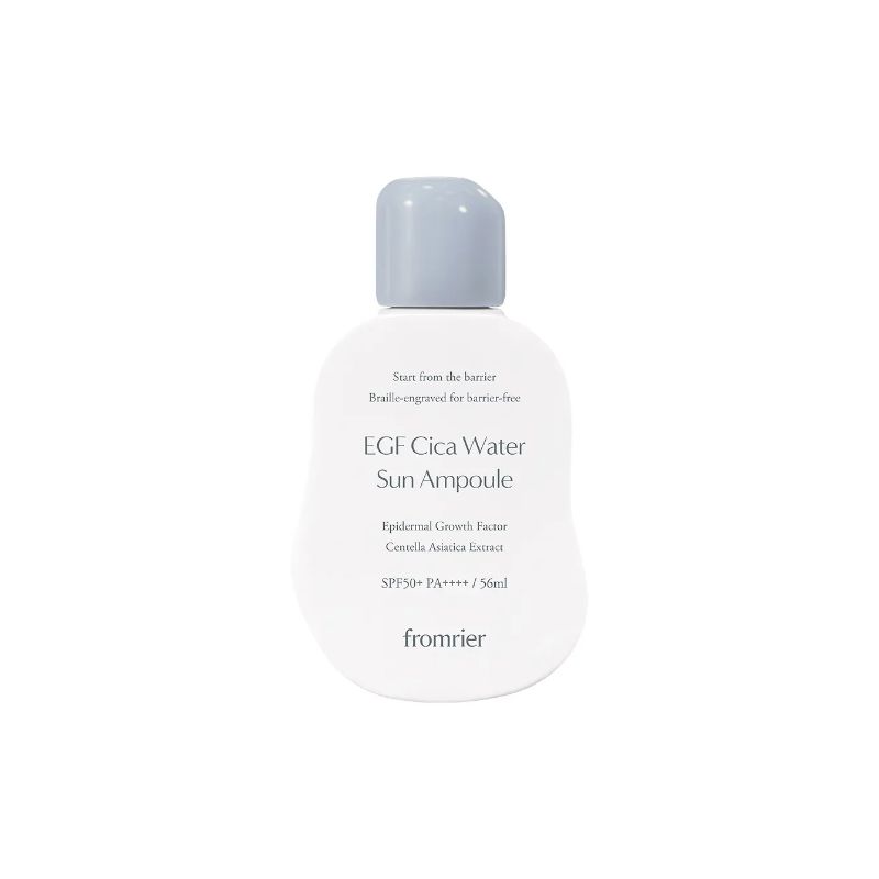 Fromrier Vegan EGF Cica Water Sun Ampoule SPF50+ PA++++ 56ml