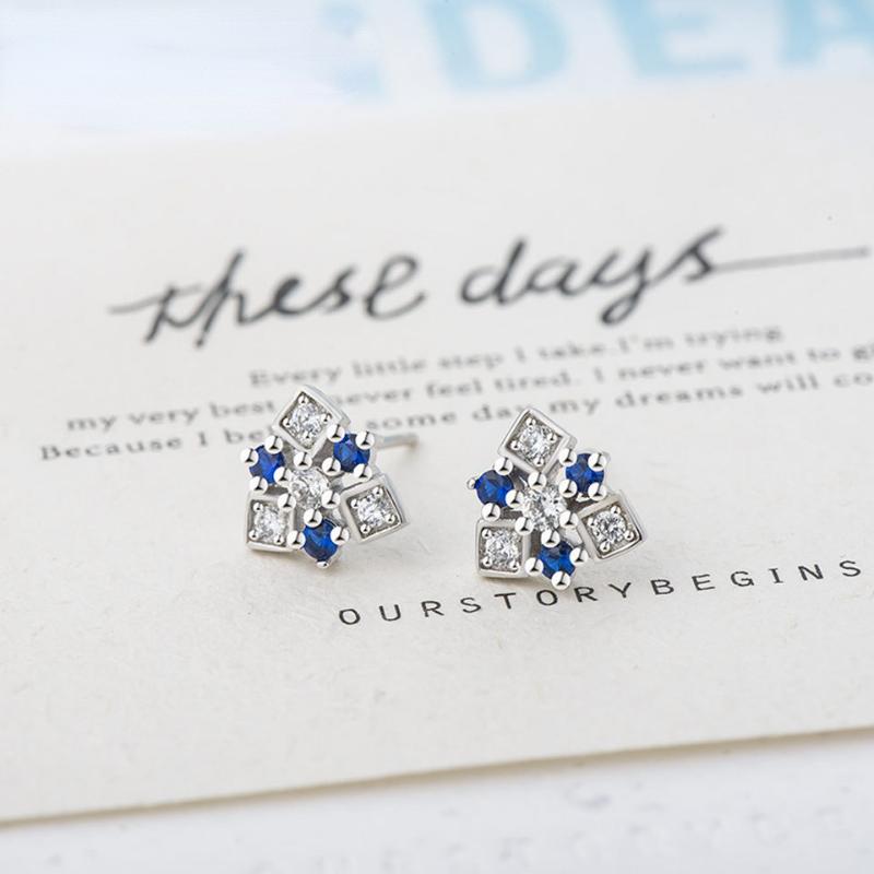 Gica Gema Orecchini a perno in argento sterling 925 dalla forma unica, classici e più venduti per donna, gioielli di alta qualità e temperamento raffinato, regalo per la festa della mamma