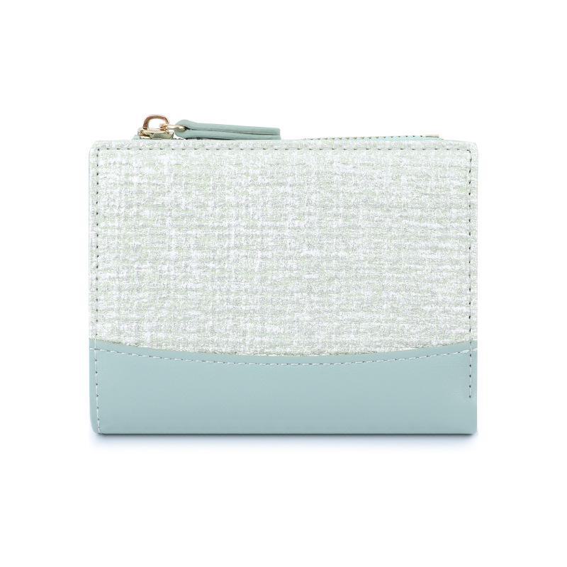 Tailian 2024 Girls' Coin Purse: New Color Matching, Korean Style, Solid Color, Simple Design.