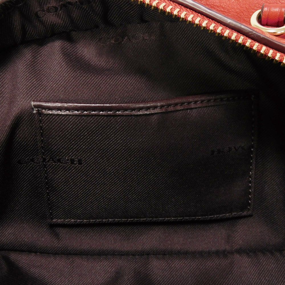 Used Dreamer 21 Calfskin 2-Way Shoulder Bag with C Logo (Red) (Product Code: 9726, 67021, 7922) Women's from Japan