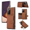For Samsung Galaxy Note20 Ultra 5G/Note20 Ultra Shoulder Phone Pouch Card Case TPU+PU Leather Cover