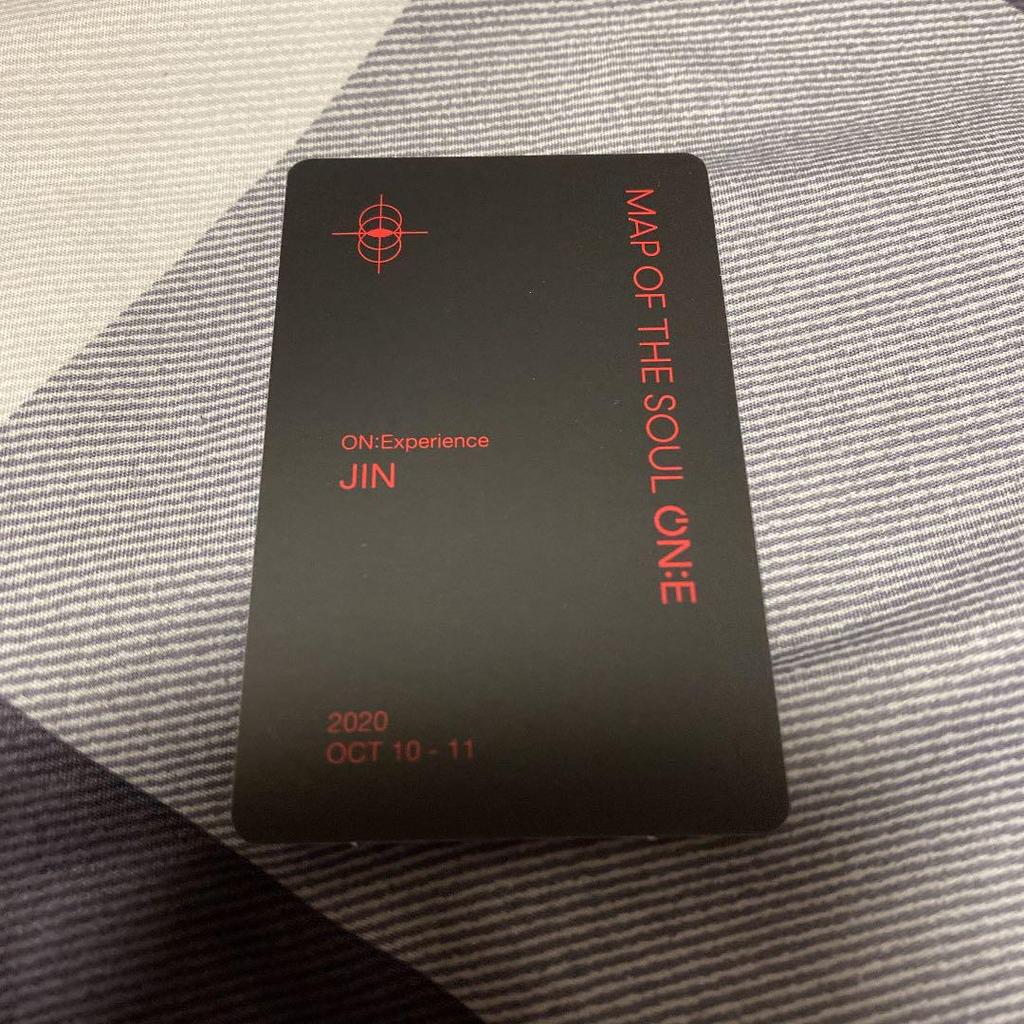 [USED] BTS MAP OF THE SOUL ON:E DVD with Japanese subtitles Seokjin