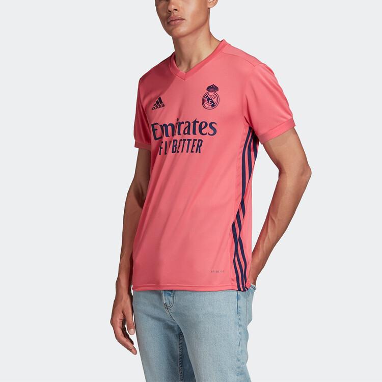 adidas 2020-2021 Real Madrid Away Short Sleeve Jersey GI6463