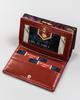 Women's Leather Wallet PTN 42108-MD PURPLE