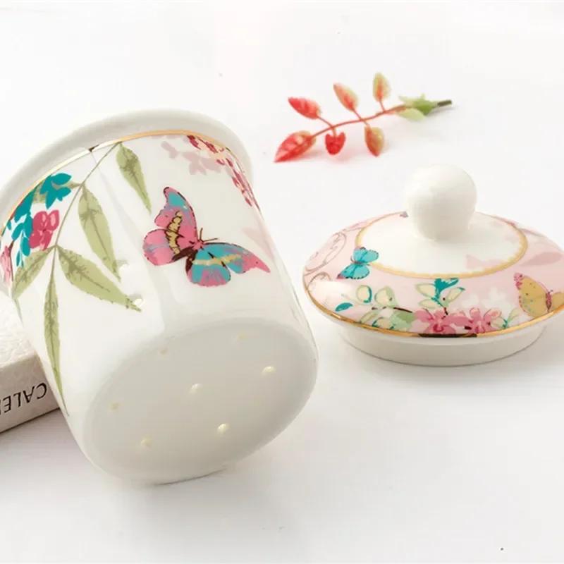 Glas-Teekanne mit Wärmebrenner, Keramik-Heizbasis, Hitzebeständiges Teekannen-Set, Kaffeegeschirr, Nachmittagstee-Geschirr, Mode