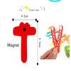 Baby  Learning Tool Letter Cognitive Board Magnetic Letters Fridge Magnetic Stickers 26 Alphabet