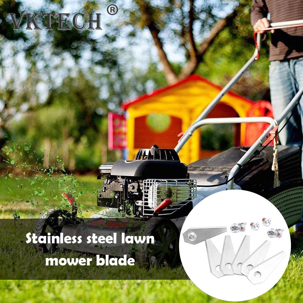 18 Stück Rasenmäher Ersatzklinge Edelstahl Automatische Bewegungsmaschine Klinge Titanbeschichtung für Bosch Indego 800 1000 1200