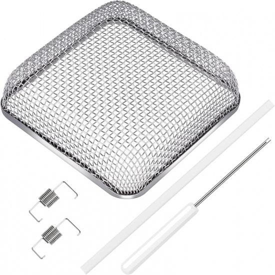 TONDA RV Furnace Vent Screen, Bug Screens Heater Vent Cover For Camper With Tallation Tool And Silicone Rubber, 2.8 X 1.3 Inch, 2 Pack