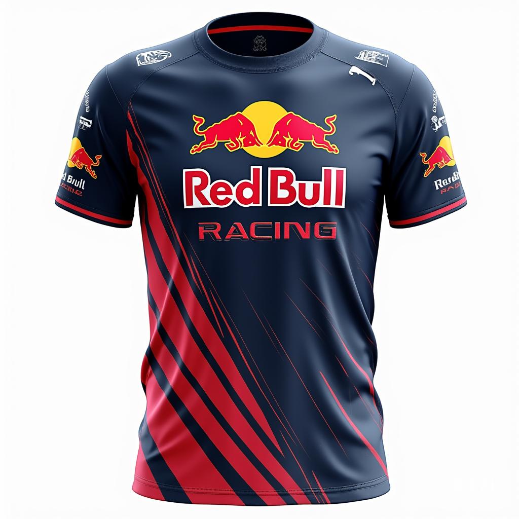 Red Bull Racing 3D Men's T-shirt F1 Formula Racing Red Bull Racing Suit Extreme Sports High Quality Brand Training Suit