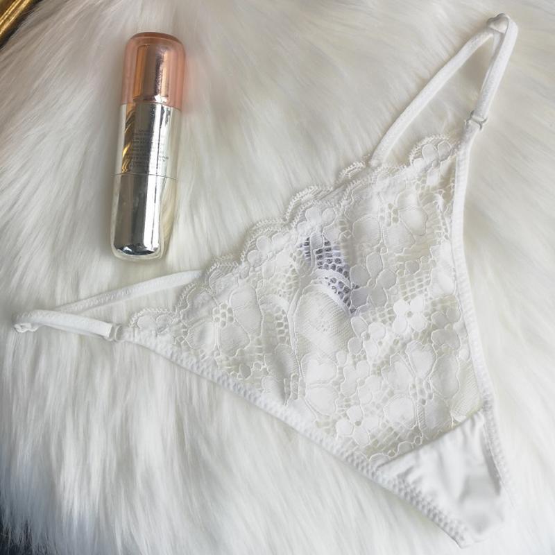 CINOON Dámské kalhotky Sexy krajková tanga G-Strings Dámské spodní prádlo s nízkým pasem Kalhotky francouzského stylu Erotické spodní prádlo Hollow Out spodky