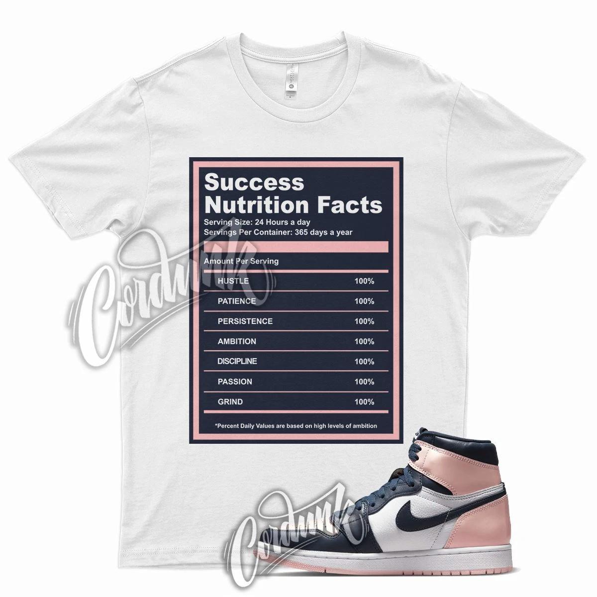 

SUCCESS T Shirt for J1 1 Atmosphere Bubblegum Laser Pink Obsidian Crimson 9 S
