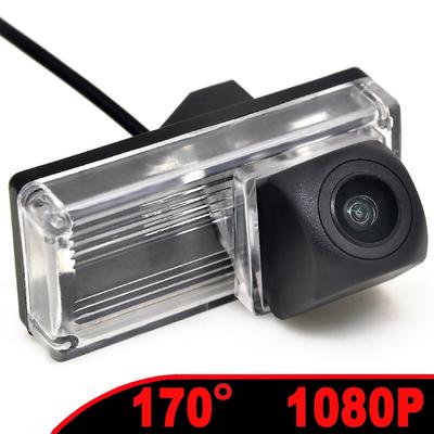 170° HD 1080P AHD Fisheye Vozidlo Pohled zezadu Zpátečka Parkovací couvací Noční kamera pro Toyota Land Cruiser LC 100 120 200 Prado
