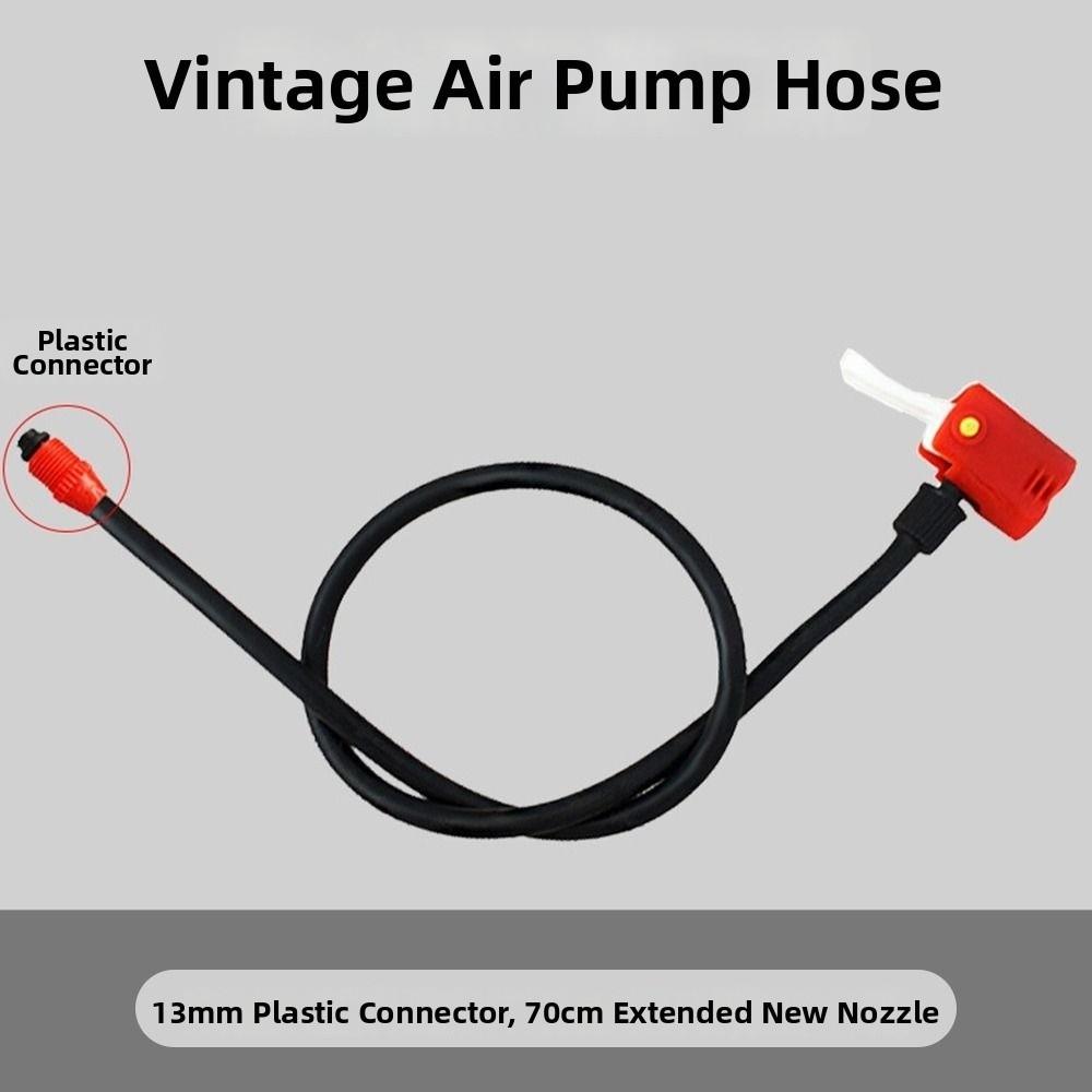 Metal/Plastic Bicycle Air Pump Extension Tube Pump Tire Inflator Nozzles Bike Accessories