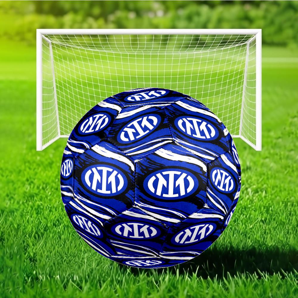 Football Team Crest Printed Size 5 Soccer Balls, Anti-Slip, Protective Football, Outdoor Sport, a Unique Gift Suitable for him/her, Birthday
