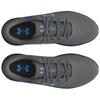 Under Armour Charged Bandit Trail 3 Abrasion Resistant Low Top Running Shoes Men's Gray Blue Sneakers 3028657-100