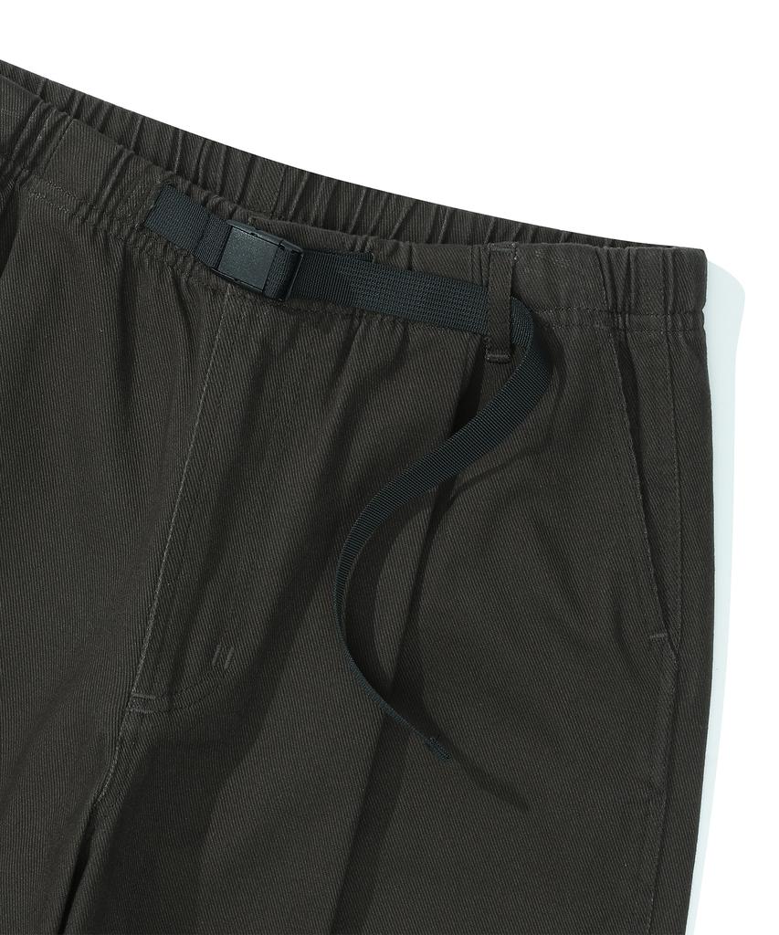 COLUMBIA UNIVERSITY M-Label Loose-Fit Belted Pants Slate Black