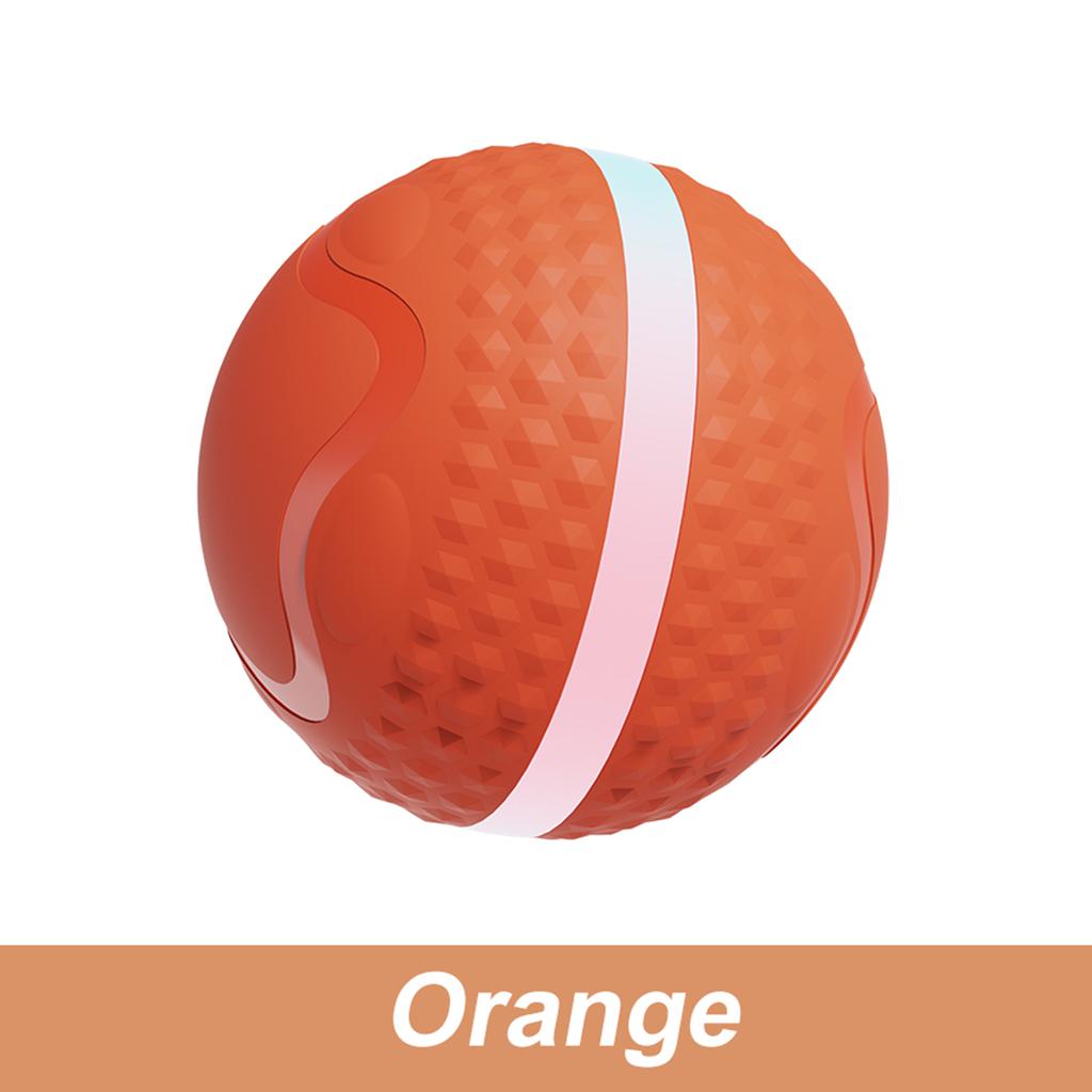 Bewegungsaktivierter Hunde Smart Ball Interaktives Hundespielzeug mit LED-Lichtern Automatische Rollball-Spielzeuge