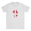 Denmark Greenland Not For Sale Translation Denmark Flag Pure Cotton T-Shirt For Mens Tee Shirt Big Size Wholesale Clothing