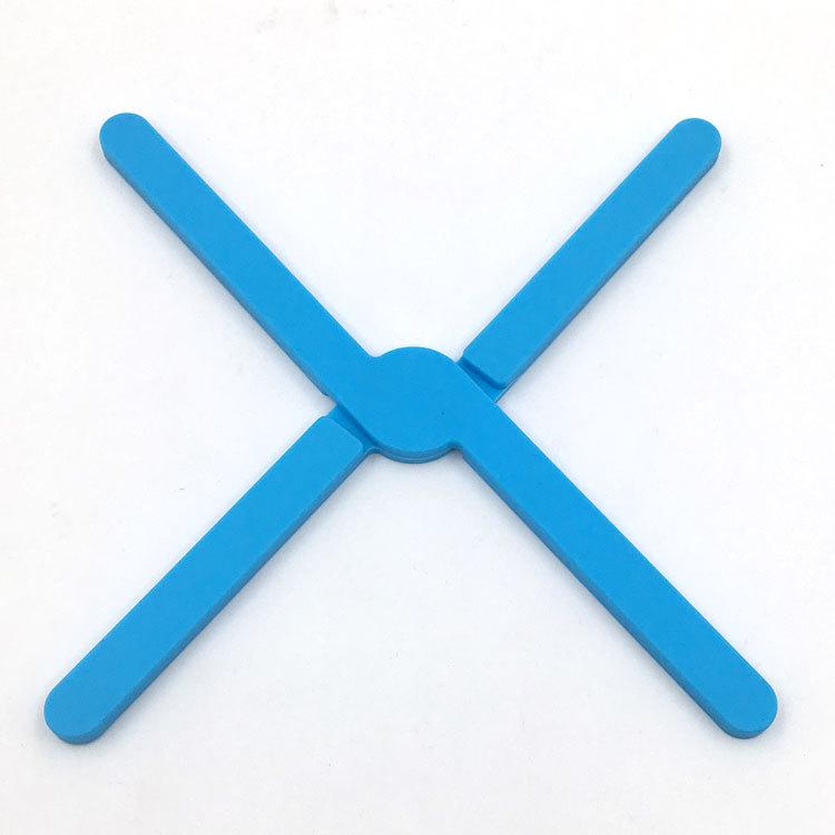 Kreativer Silikon Hitzebeständiger Faltbarer Topfuntersetzer