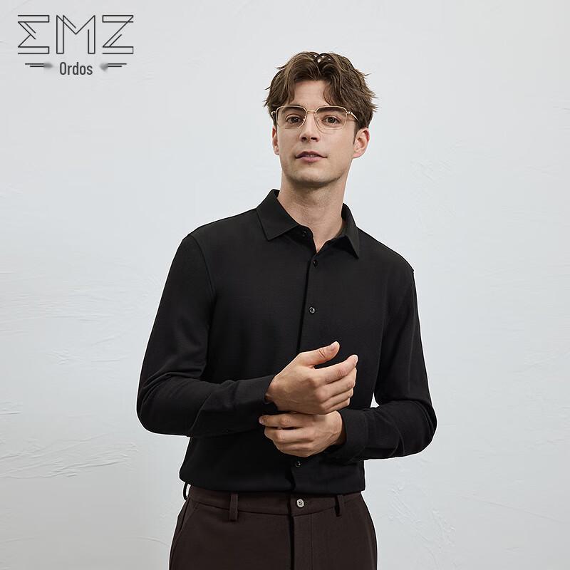 EMZ Men s Casual Stretch Long Sleeve Shirt 2XL