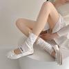 Spring and Summer Thin Socks Women's Ballet Style Calf Pile Pile Foot Socks Japanese Ins All-match Leggings