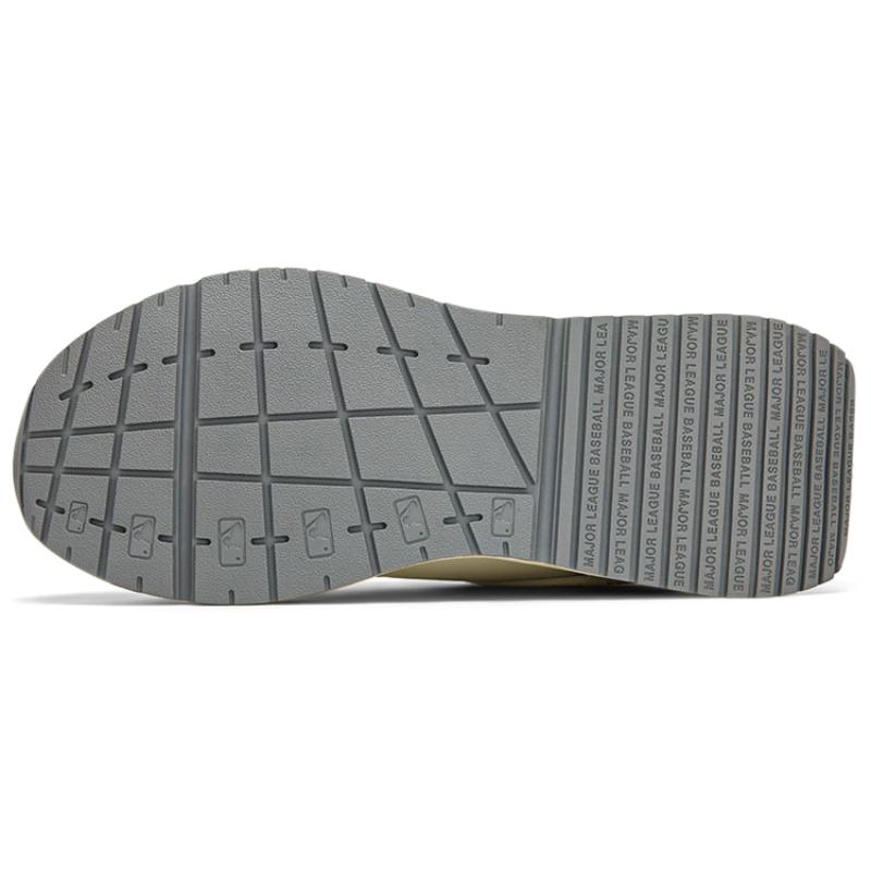 MLB Chunky Runner Cushioning, Slip Resistant, Abrasion Resistant, Breathable, Support Low Top Casual Shoes Unisex Ecru Sneakers 3ASHCRR3N-43WHS
