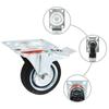 VidaXL Roulettes pivotantes 4 pcs 75 mm