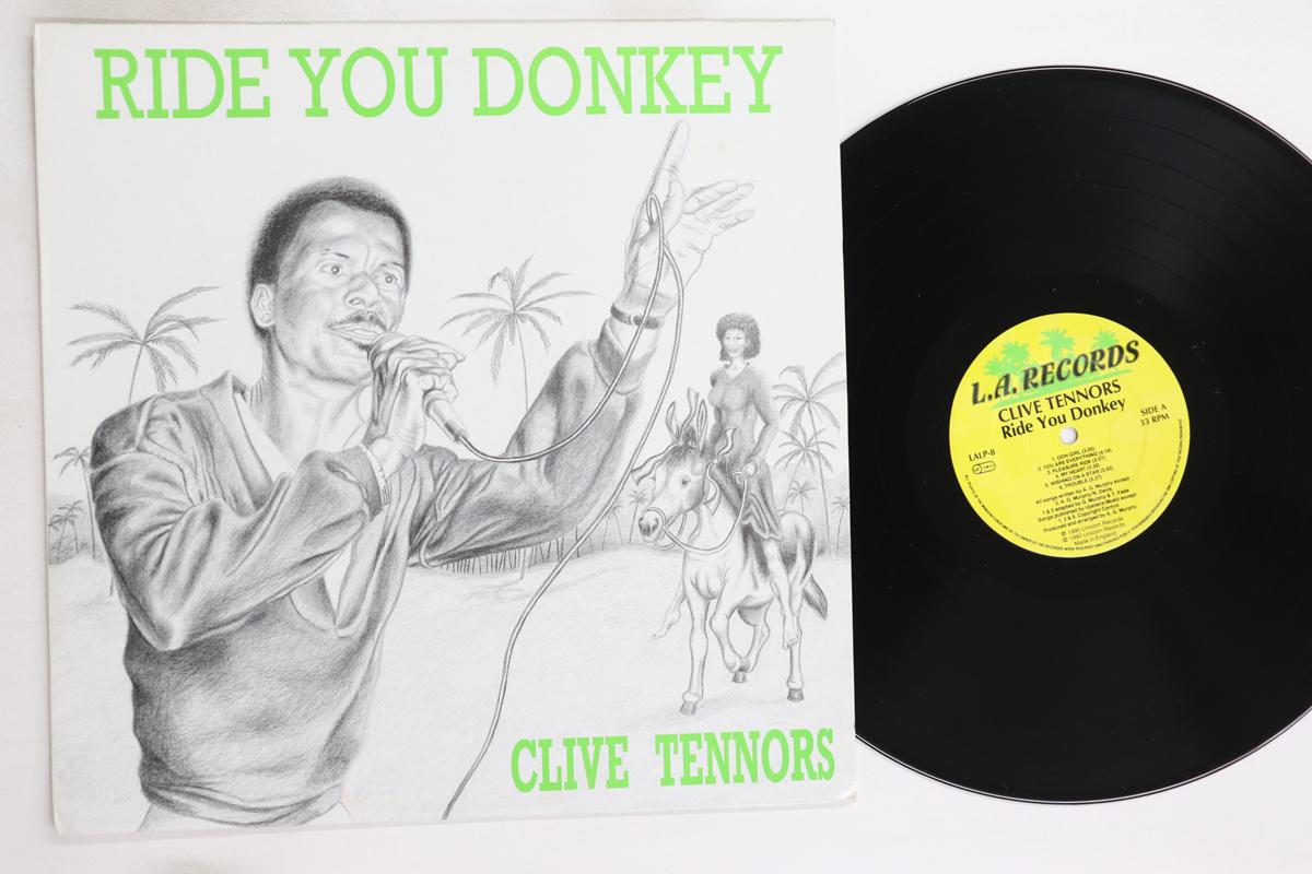 

LP Record CLIVE TENNORS - Ride You Donkey LALP8 L.A. RECORDS 1990 UK Reggae, Ska & Dub Used