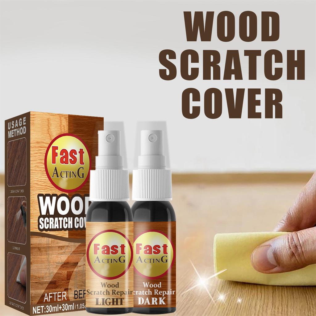 Holzkratzer-Reparatur Sofort-Fix Holz-Kratzerentferner Set Kratzer-Farb-Reparatur-Spray Möbelpolitur für Kratzer Böden