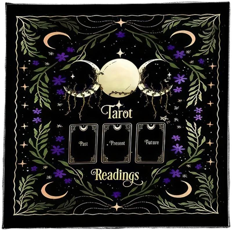 Divinations Cards Table Cloth Tapestry Reading Card Tarots Tablecloth Astrologys Witchcrafts Deck Cloth Wall Decoration