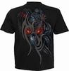Spiral - STEAMPUNK SKULL (Unisex Black Short Sleeve T-Shirts) Ex Ex Large