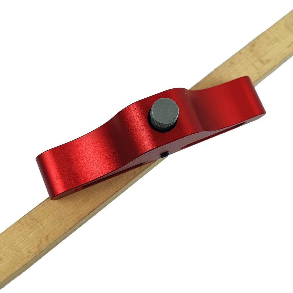 95mm Center Finder Tool Red Marking Gauge Tool Precision Center Line Scriber Construction Marking