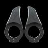 2PCS Fiber Bicycle Handlebar Thumb Rest Anti Skid Bicycle Handlebar End Grips  for Mountain Bike