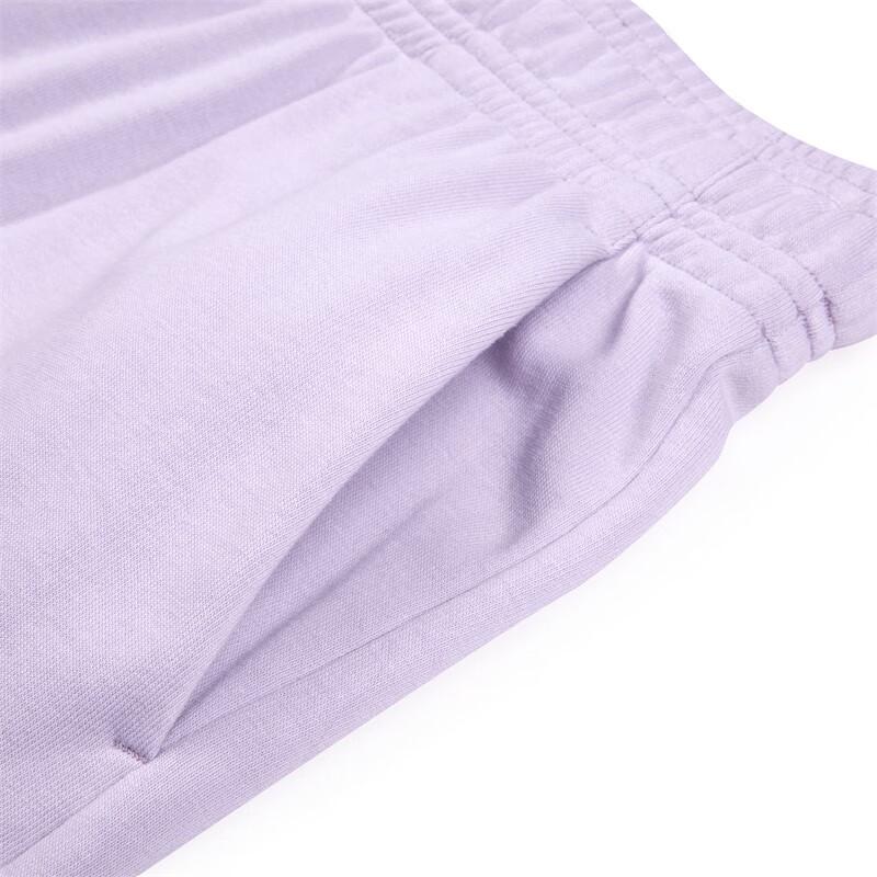 Skechers Solid Color Loose Fit Knit Casual Shorts Women Shorts Lavender L223W138-02N4