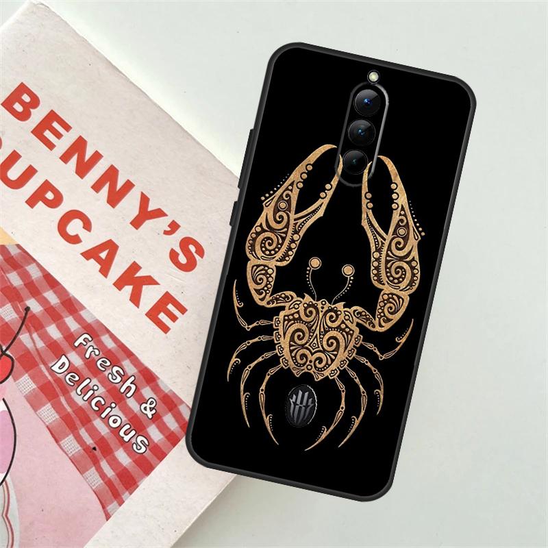 Zodiac Signs Case For ZTE Nubia Red Magic 9 Pro Plus 5S 5G 6R 6 7 6S 7S 8 8S Pro Plus Back Cover Funda