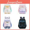 Trendy Large Capacity Student Backpack Stylish Unisex Nylon School Bag For Boys And Girls