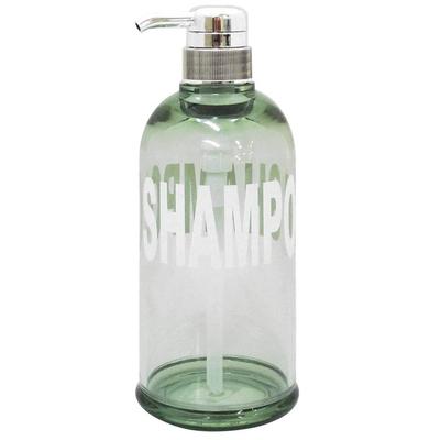 Senko Mobilia Soap Bottle Dispenser for X Product 55528 Shampoo, Diameter Approx. 8.6cm Height Approx. 23.5cm, Capacity Approx. 500ml, Green,