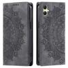 for Samsung Galaxy A07,A06 5G 4G,A05,A04e,A04 Mandala Embossed PU Leather Flip Wallet Case Magnetic Closure Cover