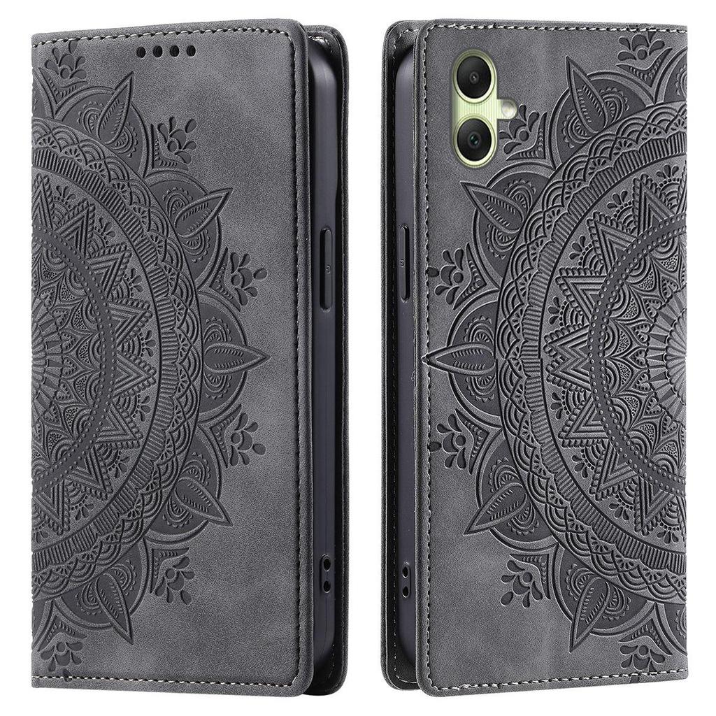 for Samsung Galaxy A07,A06 5G 4G,A05,A04e,A04 Mandala Embossed PU Leather Flip Wallet Case Magnetic Closure Cover