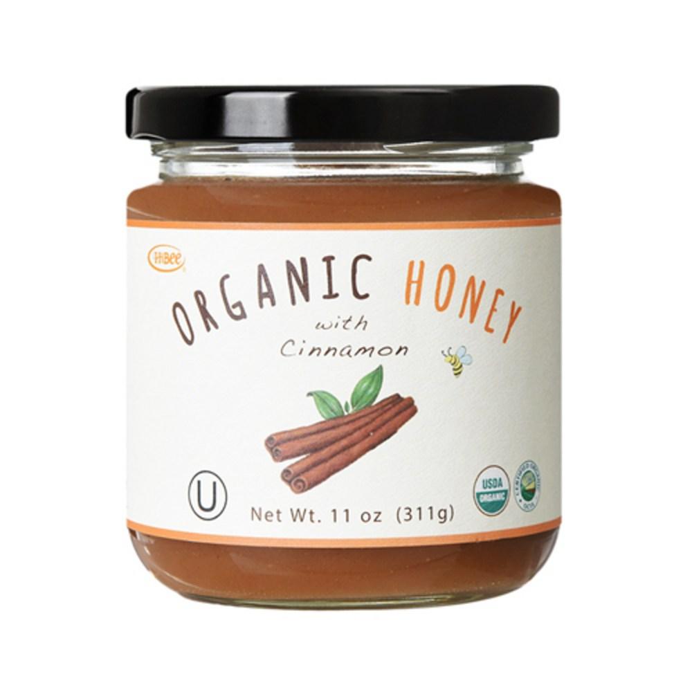 Hybee Organic Honey Cinnamon 311g 1 pcs